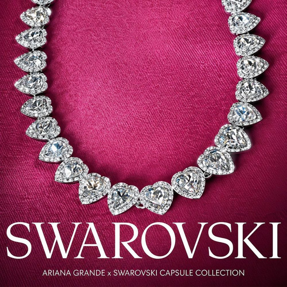 Collar Diamantado Corazones ✨ Brilla con el Estilo de Ariana Grande