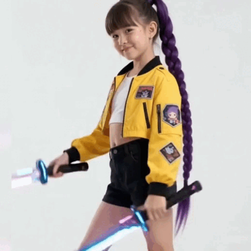 Disfraz Rumi K-Pop Demon Hunters | No Incluye Trenzas