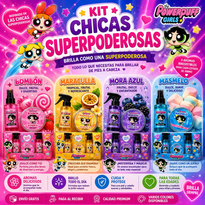 Kit X 3 CHICAS SUPERPODEROSAS