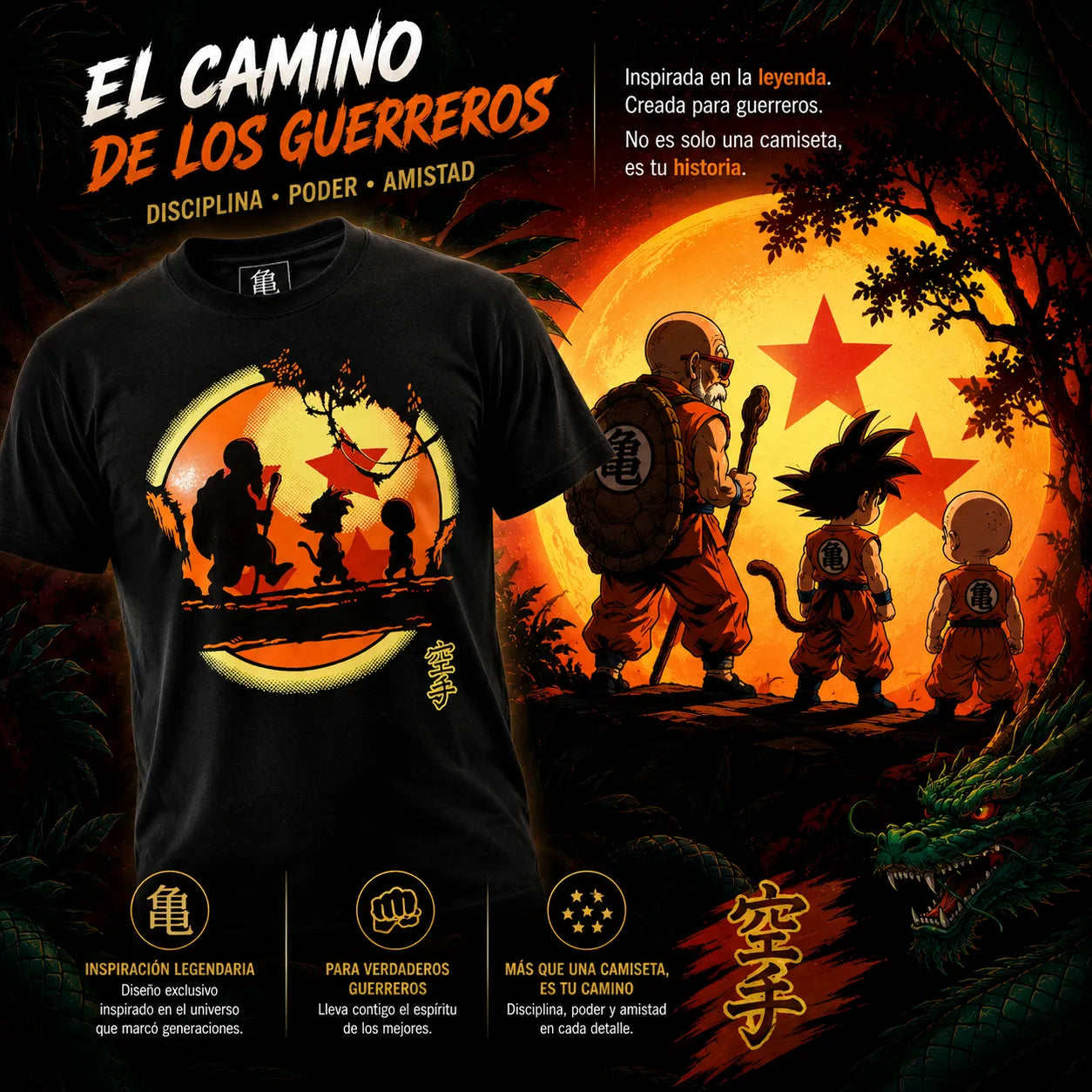 Camisa Unisex DRAGON BALL 2