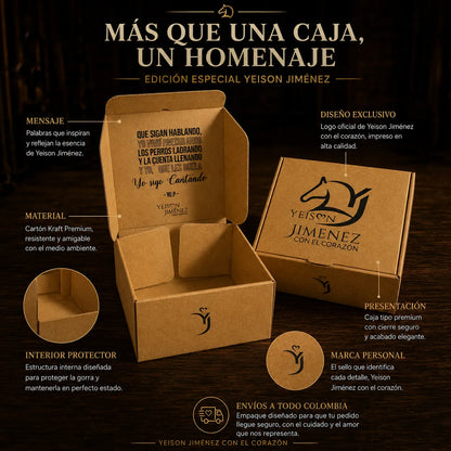 Caja Oficial Gorra Yeison Jimenez
