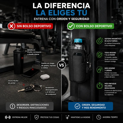 BOLSO DEPORTIVO MAGNETICO GIMNASIO