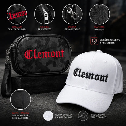 Combo CLEMONT Gorra + Bolso Unixes