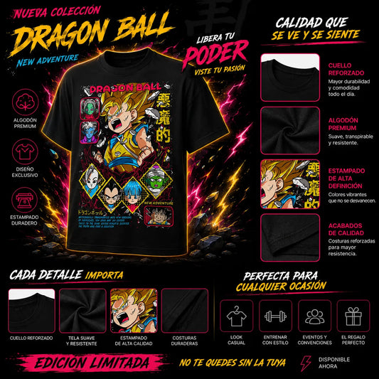 Camisa Unisex DRAGON BALL #4
