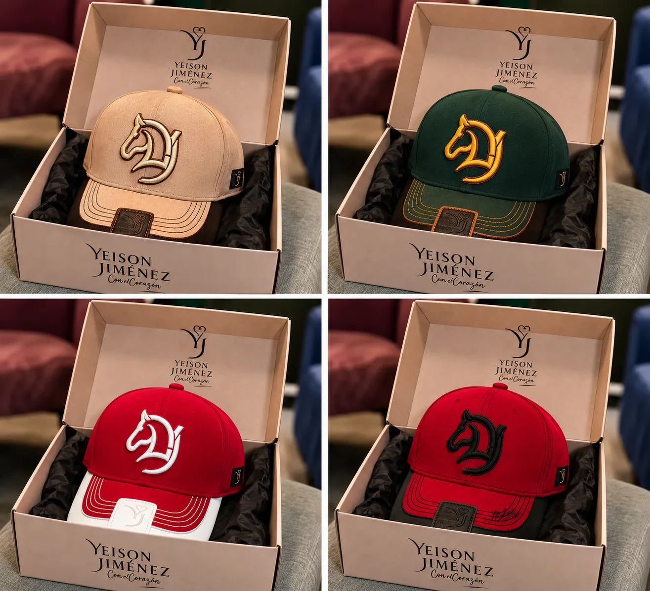 Gorras Homenaje YJ - Legado