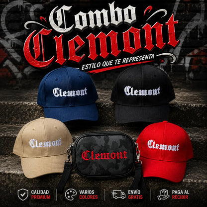 Combo CLEMONT Gorra + Bolso Unixes
