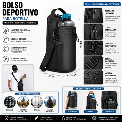BOLSO DEPORTIVO MAGNETICO GIMNASIO