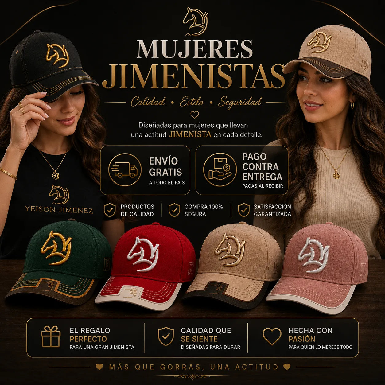 Gorras Homenaje YJ - Legado