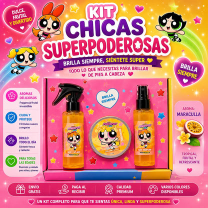 Kit X 3 CHICAS SUPERPODEROSAS