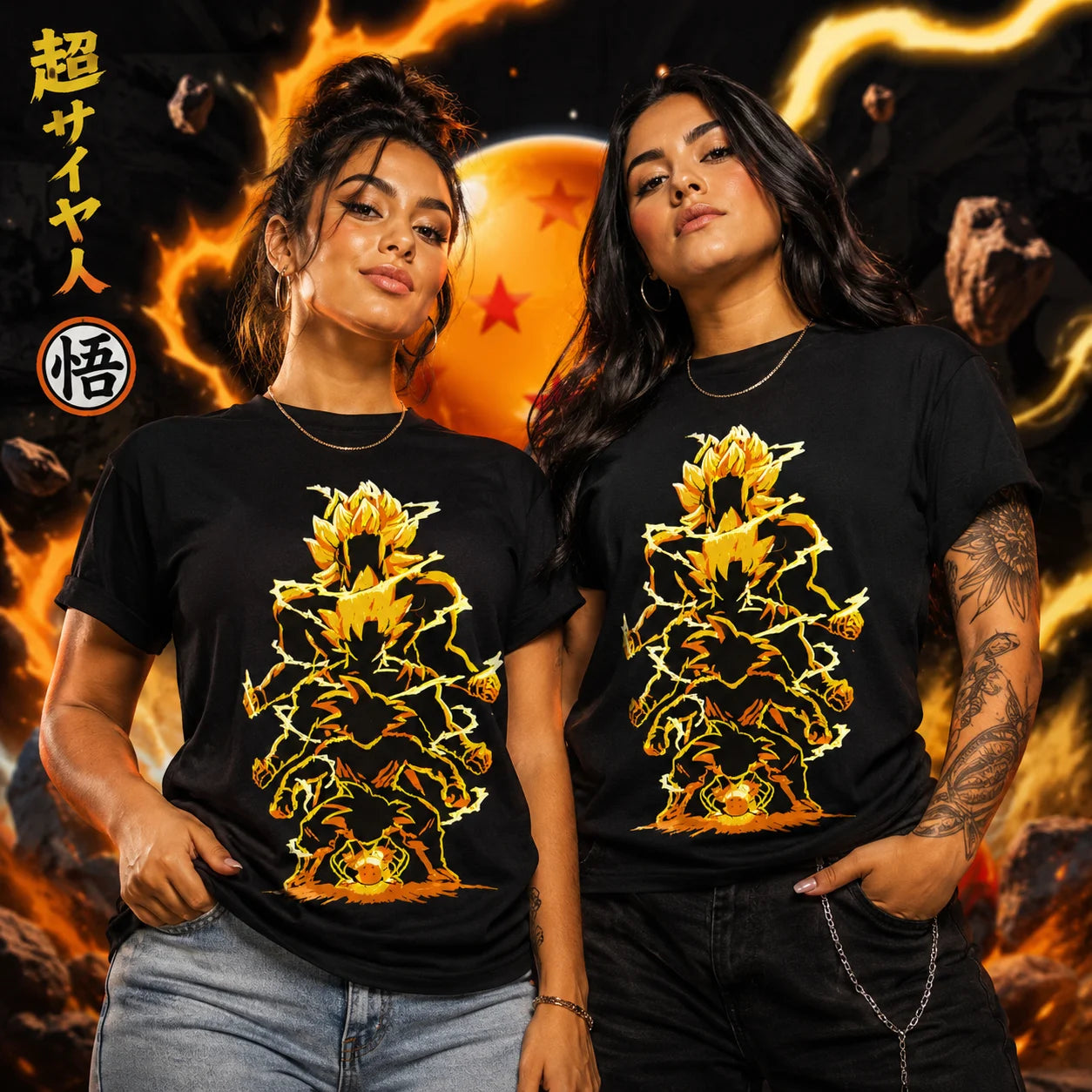 Coleccion Camisas Goku Unisex