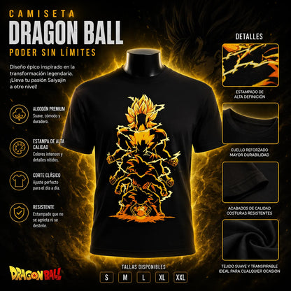 Coleccion Camisas Goku Unisex