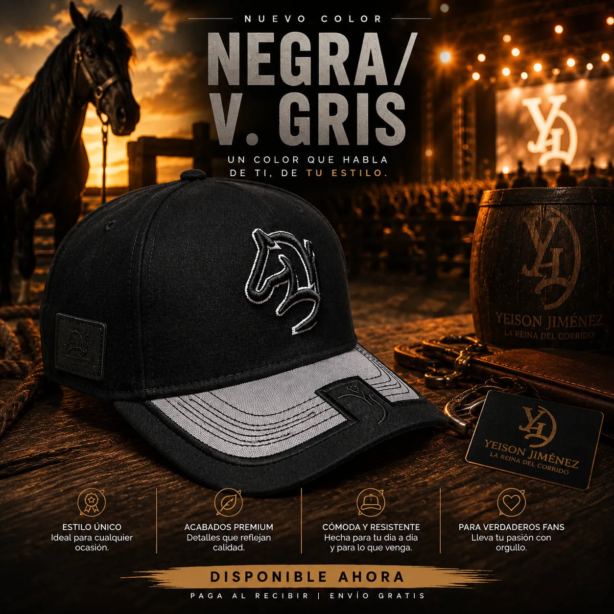 Gorra Legado Yeison Jiménez 1.1