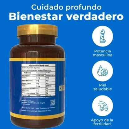 ENERGIZANTE NATURAL- MACA, BOROJO, CHONTADURO, GUARANA