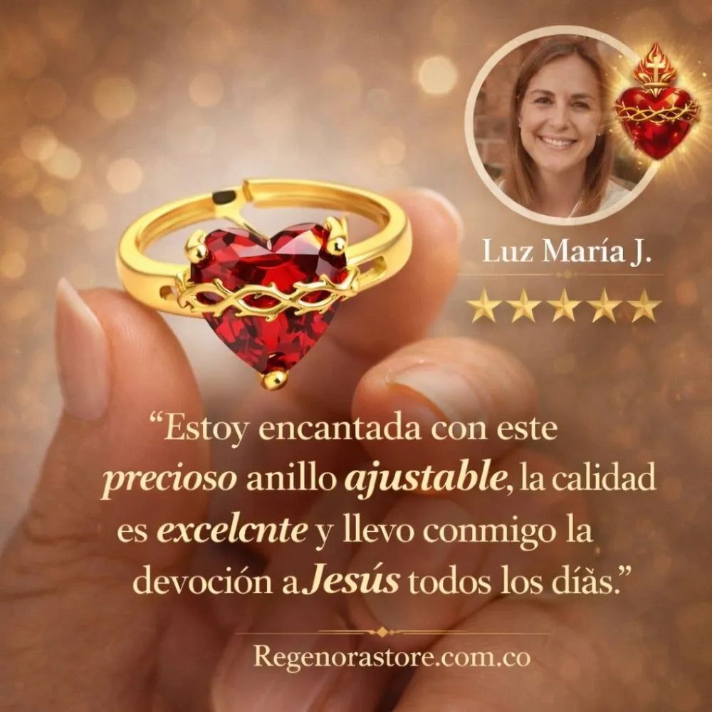 ANILLO DEL SAGRADO CORAZÓN DE JESÚS