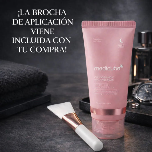 MASCARILLA DE COLAGENO NOCTURNA- MEDICUBE HOMBRES 🧴 🌙 ✨