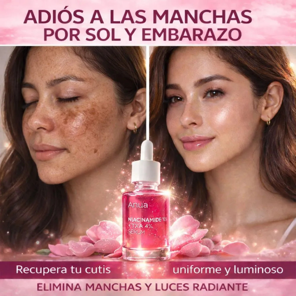 Sérum Facial Anti-Manchas ANUA - Niacinamida 10% + TXA 4% 🪞 💄 🌺