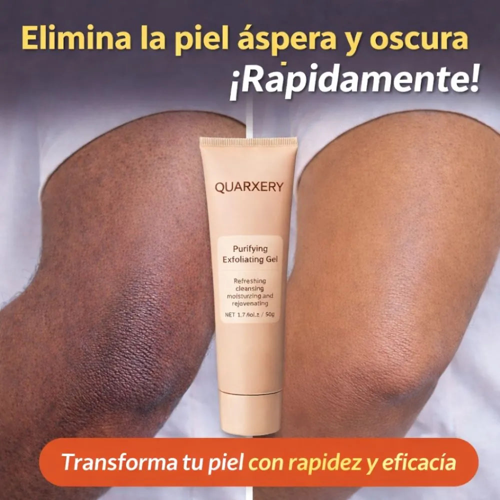 Gel Exfoliante QUARXERY - Eliminador de Células Muertas🫧✨🧴