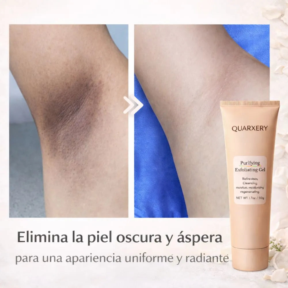 Gel Exfoliante QUARXERY - Eliminador de Células Muertas🫧✨🧴