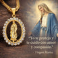 Collar Virgen Maria Proteccion y Guía Celestial +CAJAREGALO 🙏 ✝️ 🕊️