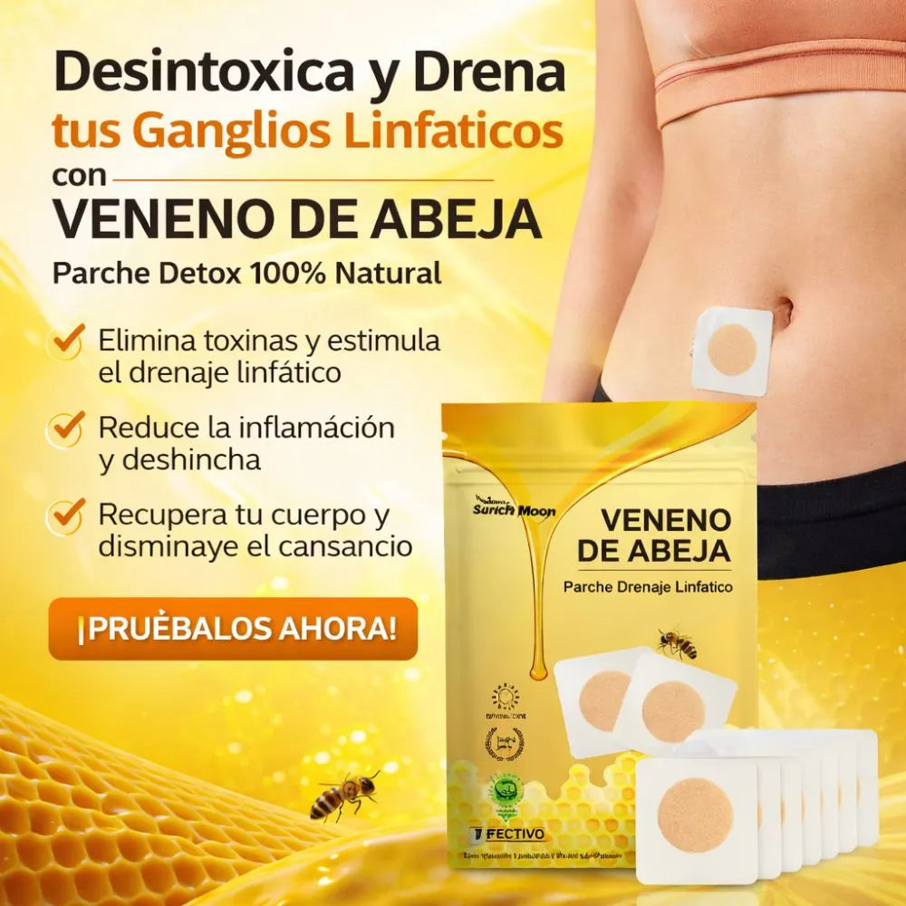 PARCHES DE VENENO DE ABEJA PARA ADELGAZAR 🐝