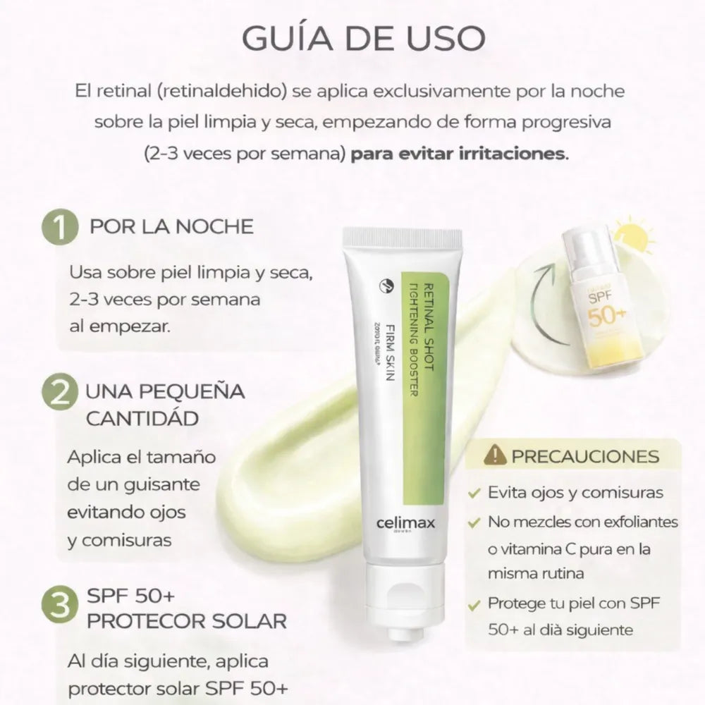 Celimax Retinal Crema - Ciencia Avanzada Para Una Piel Perfecta 🧬🧴💚