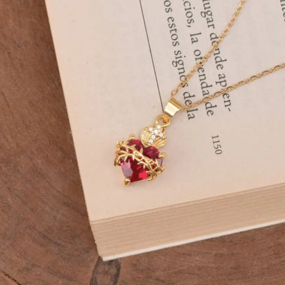 COLLAR SAGRADO CORAZON DE JESUS + CAJA DE REGALO