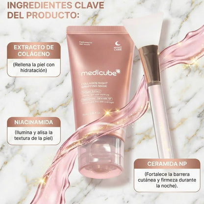 MASCARILLA DE COLAGENO NOCTURNA- MEDICUBE