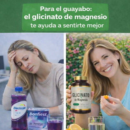 GLICINATO MAGNESIO SATOOMI OLVIDATE DEL GUAYABO - COMBO 2 X 1