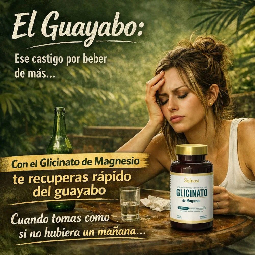 GLICINATO MAGNESIO SATOOMI OLVIDATE DEL GUAYABO - COMBO 2 X 1