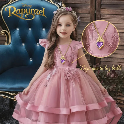 Collar Corona Rapunzel 👑 ✨🎀 💗
