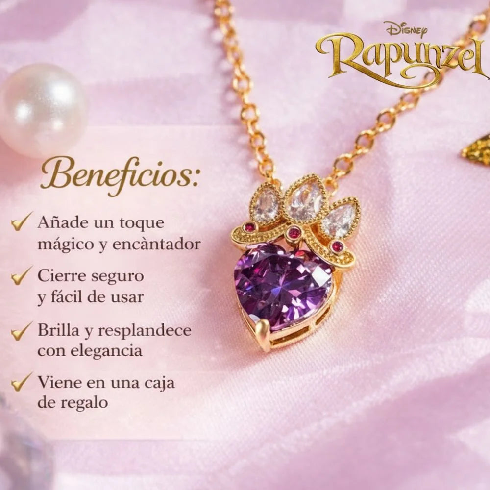 Collar Corona Rapunzel 👑 ✨🎀 💗