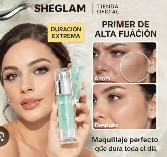 La base perfecta empieza con una piel bien preparada ✨ Prebase Hidratante de SHEGLAM