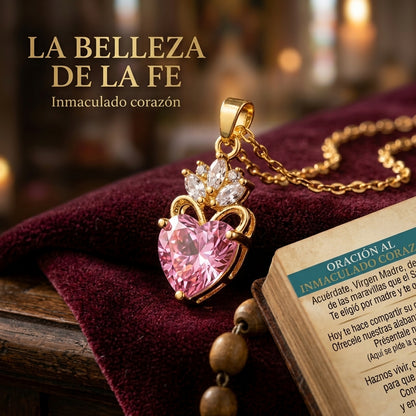 Collar del Inmaculado Corazón de la Virgen María - Lleva contigo un símbolo de amor y protección