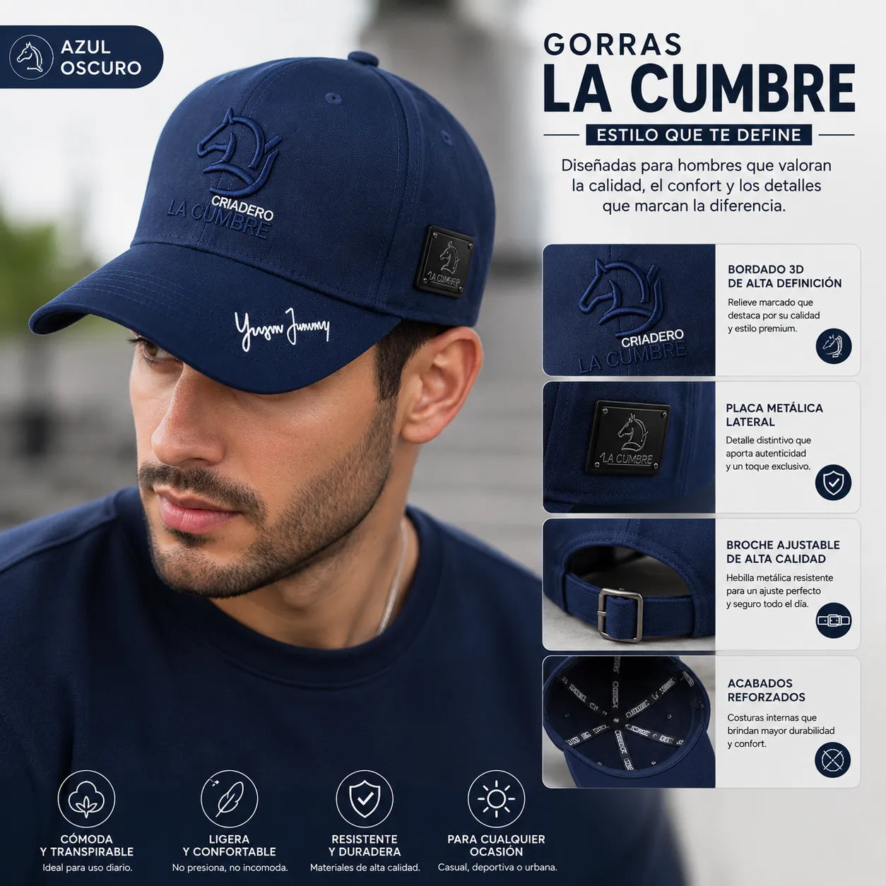 Gorra Criadero La Cumbre YJ 1.1