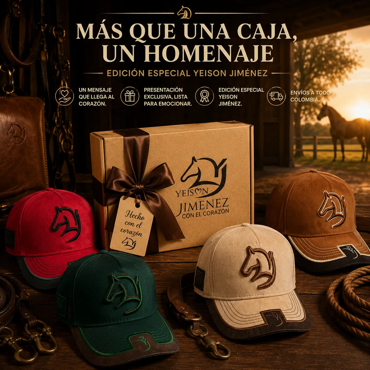 Caja Oficial Gorra Yeison Jimenez