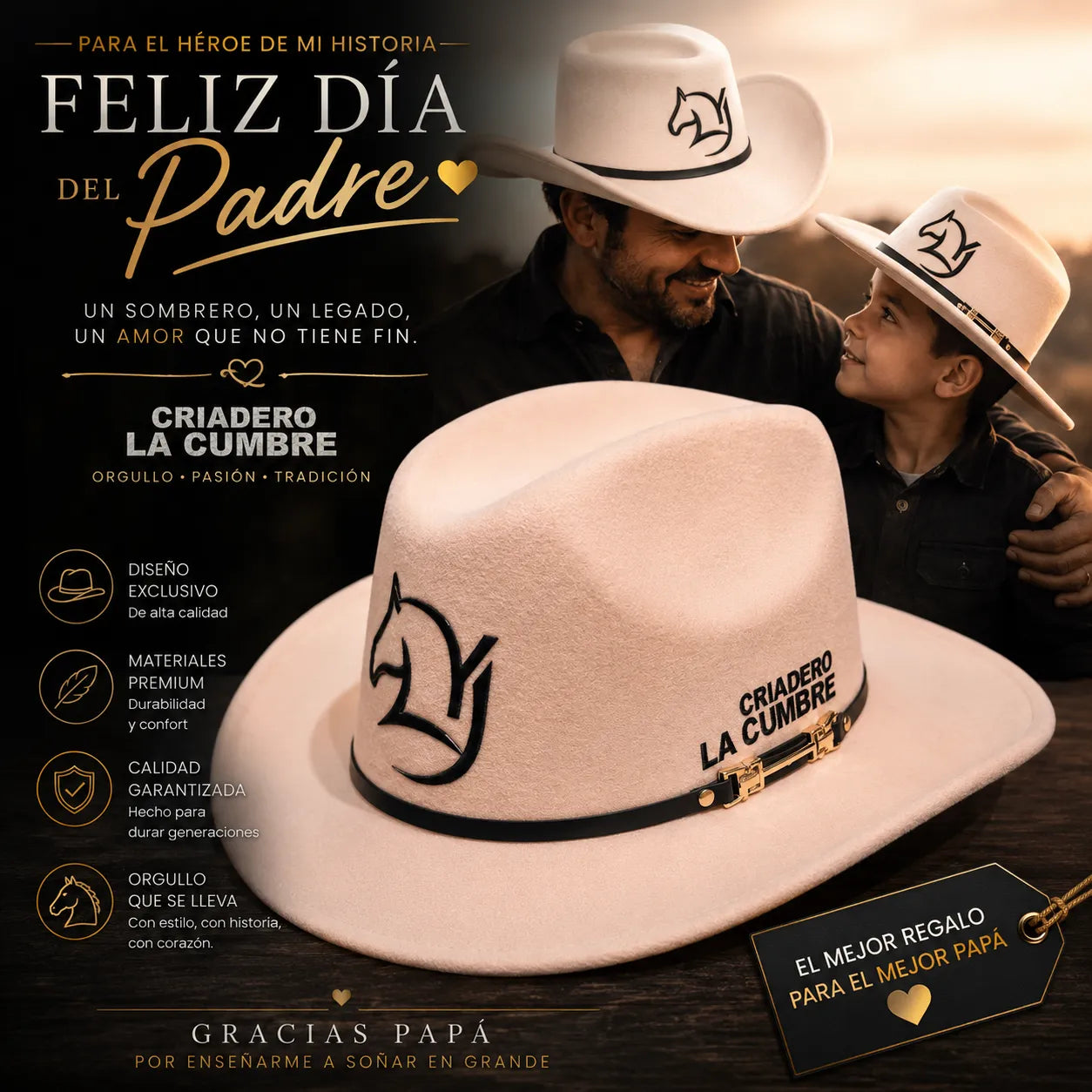 Sombrero Homenaje Yeison Jimenez!