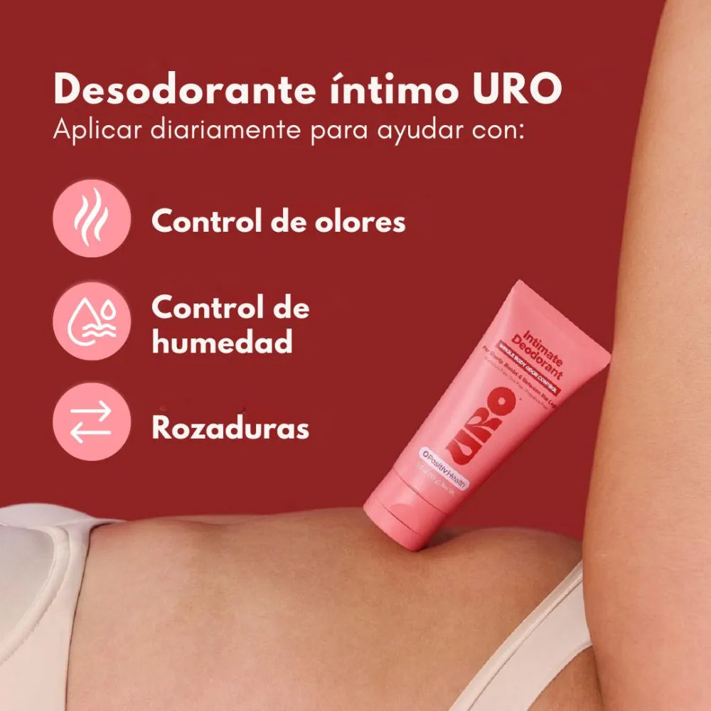 URO: Elimina el mal olor y mantente fresca 24 horas