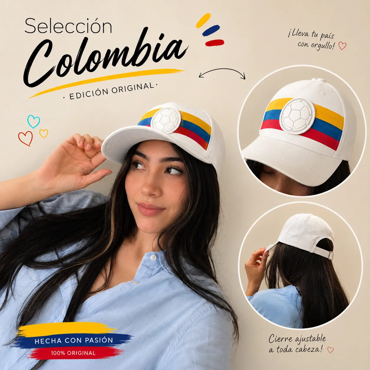 Gorra Mundialista - Edición Centenario 100 Años