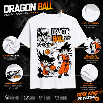 Camisa Unisex Little Goku