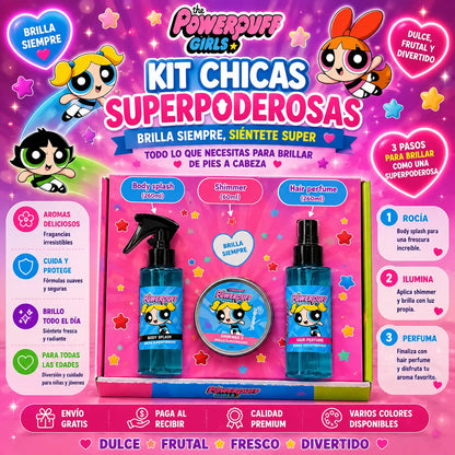 Kit X 3 CHICAS SUPERPODEROSAS